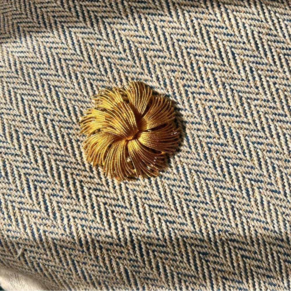 Vintage Monet pin from 1960’s with some patina on the metal - lovely for…